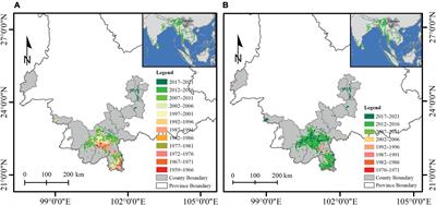 The recent Asian elephant range expansion in Yunnan, China, is associated with climate change and enforced protection efforts in human-dominated landscapes